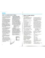 Preview for 16 page of ISE Classic 400 Use & Care Manual