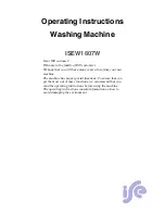 ISE ISEW1607W Operating Instructions Manual preview