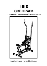 ISE ORBITRACK SY-9000 Owner'S Manual preview