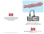 Preview for 1 page of ISE ProtoThrottle Manual