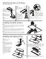 Предварительный просмотр 5 страницы ISE Sit-Stand Installation Manual