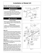 Preview for 9 page of ISE UH UltraHot Installation, Care & Use Manual