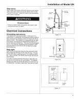 Preview for 11 page of ISE UH UltraHot Installation, Care & Use Manual