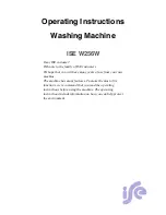 Preview for 1 page of ISE W256W Operating Instructions Manual