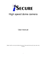 Предварительный просмотр 1 страницы iSecure VT-G1V User Manual