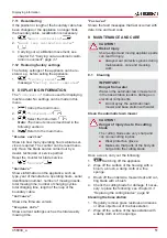 Preview for 51 page of Iseki SRE2600X Instructions For Use Manual