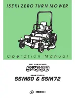 Iseki SZ330 Operation Manual preview