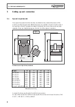 Предварительный просмотр 8 страницы isel automation GFV 102/62 Operating And Maintenance Instruction Manual