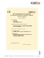 Предварительный просмотр 4 страницы Isel CSD 405-IMC Wiring And Operation Manual