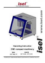 Isel ICP 3020 Operating Instructions Manual preview
