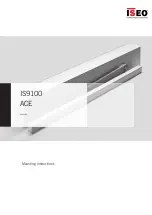 Iseo ACE IS9100 Mounting Instructions preview