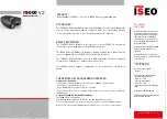 Preview for 1 page of Iseo F9000 V2 Quick Start Manual