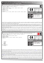 Preview for 3 page of Iseo Push-Bolt Assembling And Maintenance Instructions