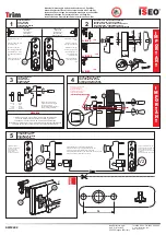 Iseo Trim Assembling Instructions предпросмотр