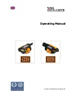 ISG INFRASYS K250 Operating Manual preview