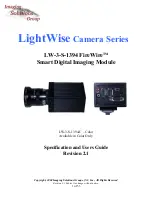 Preview for 1 page of ISG LW-3-S-1394 User Manual