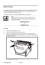 Предварительный просмотр 176 страницы Isgus Perfect 2040 Operating Manual