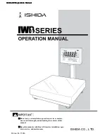 ISHIDA IWB Series Operation Manual preview