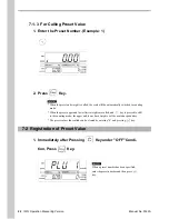 Preview for 22 page of ISHIDA iwq-150/30 Operation Manual