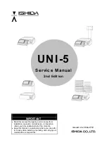 ISHIDA Uni-5 Service Manual preview