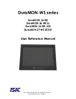 ISIC DuraMON 26 WS User'S Reference Manual preview