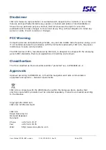 Preview for 2 page of ISIC PCM4-Q87 User Manual