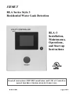 Предварительный просмотр 1 страницы Isimet RLA Series Installation, Maintenance, Operations, And Start-Up Instructions