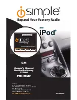 Предварительный просмотр 1 страницы iSimple DUALINK PGHGM2 Owner'S Manual