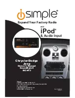 Preview for 1 page of iSimple SoundByteX ISCH73 Owner'S Manual