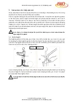 Предварительный просмотр 9 страницы ISKO KOCH Delta 2004 Owner'S Manual