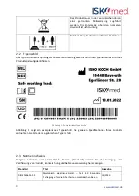 Preview for 9 page of ISKO KOCH ISKOmed Multidorm Mobil Instructions For Use Manual