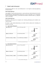 Preview for 23 page of ISKO KOCH ISKOmed Multidorm Mobil Instructions For Use Manual