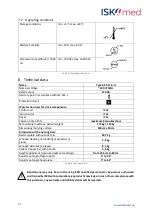 Preview for 47 page of ISKO KOCH ISKOmed Multidorm Mobil Instructions For Use Manual