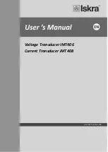 Iskra iMT406 User Manual предпросмотр