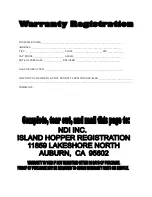 Предварительный просмотр 12 страницы ISLAND HOPPER Acrobat Owner'S Manual