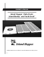 ISLAND HOPPER Island Buddy Owner'S Manual preview