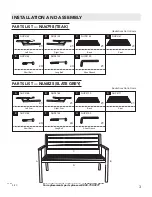 Preview for 3 page of ISLAND RETREAT EZ-CARE TEK-WOOD NU6798 Assembly Instructions Manual