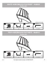 Preview for 3 page of ISLAND RETREAT EZ-CARE TEK-WOOD NU6809 Assembly Instructions Manual