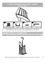 Preview for 9 page of ISLAND RETREAT EZ-CARE TEK-WOOD NU6809 Assembly Instructions Manual