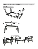 Preview for 4 page of ISLAND RETREAT NU6897 Assembly Instructions Manual