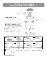 Preview for 3 page of ISLAND RETREAT RIVERSIDE NU2100 Assembly Instructions Manual