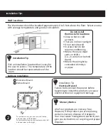 Предварительный просмотр 4 страницы Islandaire 6041210 Installation And Operation Manual