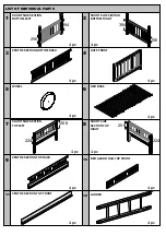 Предварительный просмотр 3 страницы isle of dogs HIGH-SLEEPER 200/90 Assembly Instructions Manual