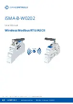 Предварительный просмотр 1 страницы iSMA iSMA-B-W0202 User Manual