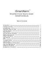 Предварительный просмотр 2 страницы iSmartAlarm CubeOne Owner'S Manual