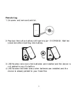 Предварительный просмотр 8 страницы iSmartAlarm CubeOne Owner'S Manual