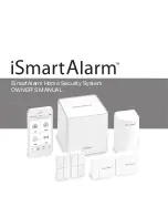 Предварительный просмотр 1 страницы iSmartAlarm Home Security System Owner'S Manual