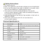 Предварительный просмотр 3 страницы iSmartAlarm SP3S Owner'S Manual