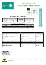 Preview for 4 page of ISO Italia Group Steril Room User Manual