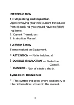 Preview for 3 page of Iso-Tech ICA 15 Operator'S Manual